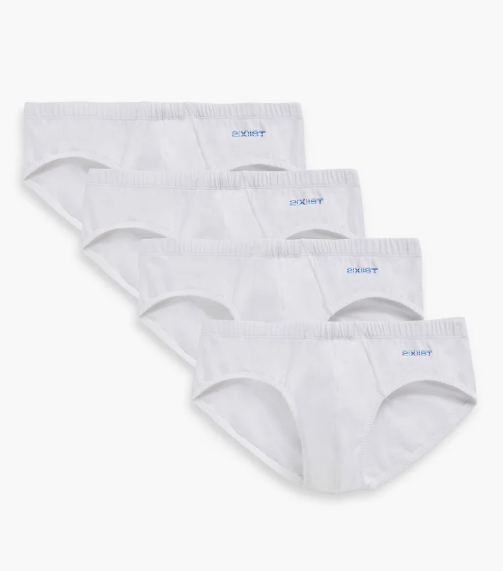 Organic men's briefs for an eco - friendly choiceCotton Stretch Bikini Brief 4-Pack