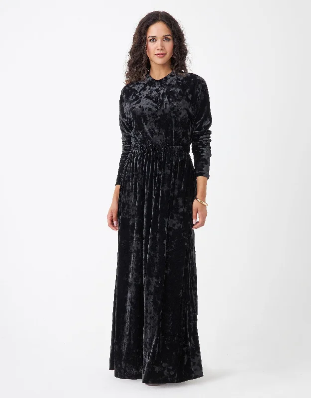 Men's robes with a hidden button closureCrushed Velvet Back Zip Elastic Vneck Maxi Dress Shabbos Robe Men's robes with a hidden button closureCrushed Velvet Back Zip Elastic Vneck Maxi Dress Shabbos Robe