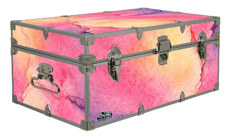 Solid - color men's trunks in various shadesDesigner Trunk - Watercolor Wonder - 32x18x13.5" Solid - color men's trunks in various shadesDesigner Trunk - Watercolor Wonder - 32x18x13.5"