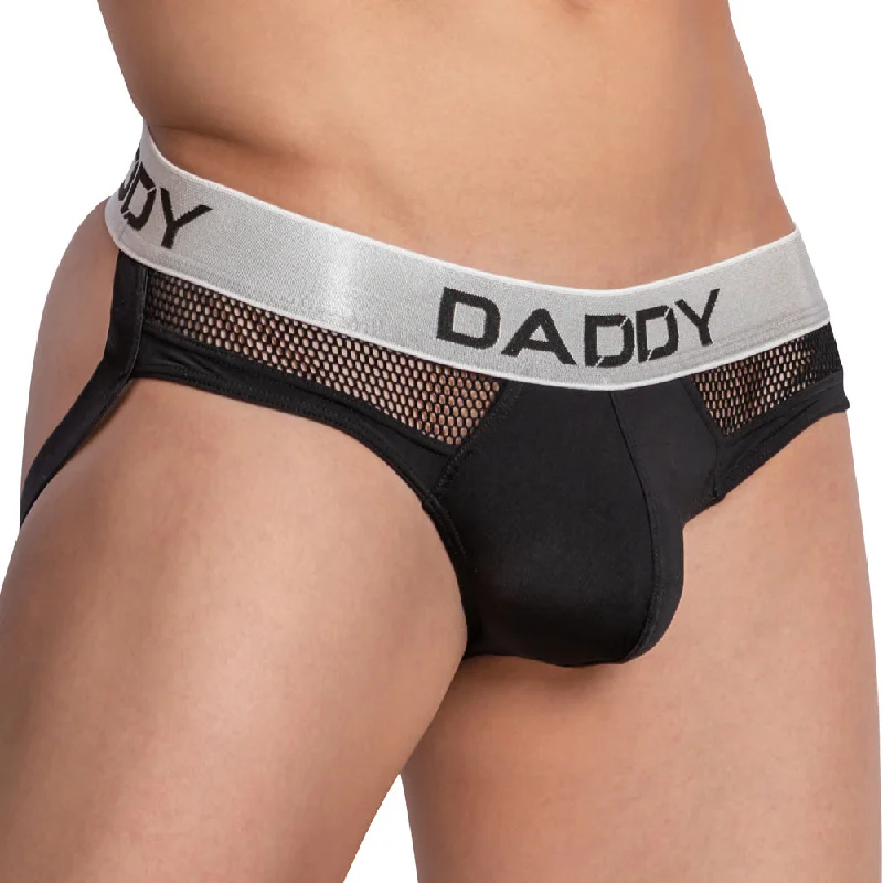Sheer men's sexy underwear for a teasing effectDaddy DDE047 Open Back Jockstrap