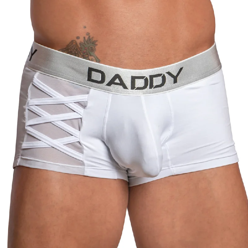 Animal - print men's sexy underwear for a wild lookDaddy DDG010 Criss-Cross Side Mesh Boxer Animal - print men's sexy underwear for a wild lookDaddy DDG010 Criss-Cross Side Mesh Boxer