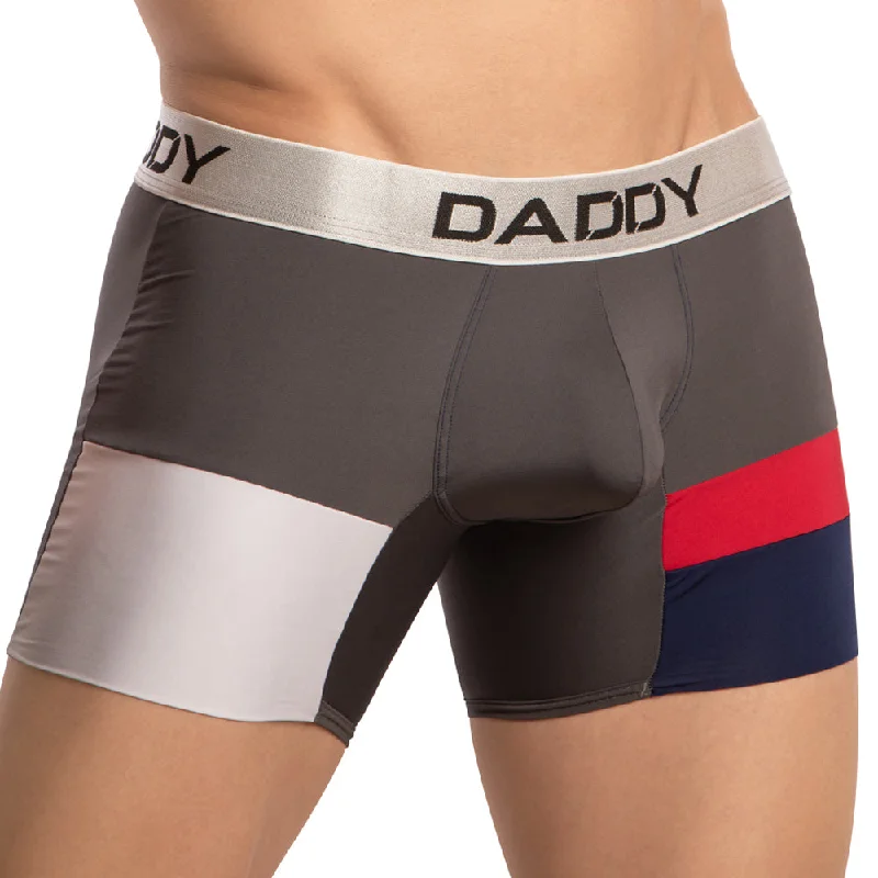Mesh men's sexy underwear for a revealing styleDaddy DDG018 Full Length Comfy Boxer