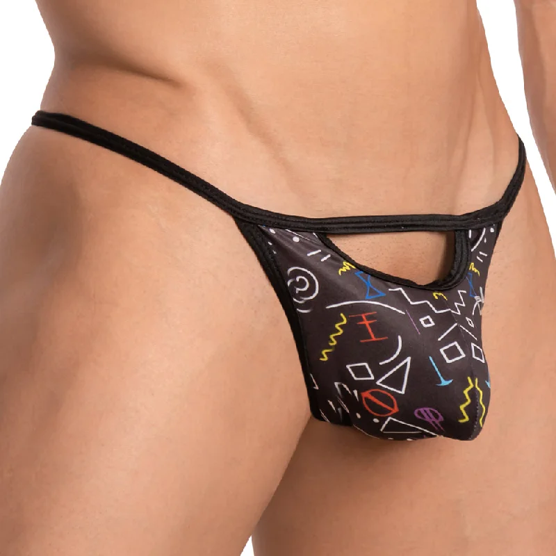 High - cut men's sexy underwear to accentuate curvesDaniel Alexander DAL040 Monster G-string