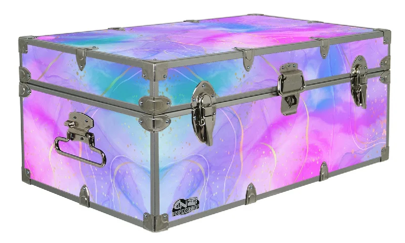 Cotton men's trunks for a comfortable fitDesigner Trunk - Pastel Ribbons - 32x18x13.5" Cotton men's trunks for a comfortable fitDesigner Trunk - Pastel Ribbons - 32x18x13.5"