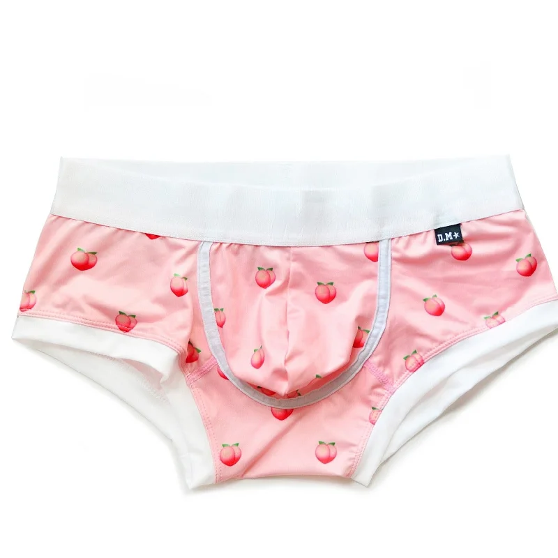 Solid - color men's boxer briefs in classic huesDM Fruity Boxer Briefs