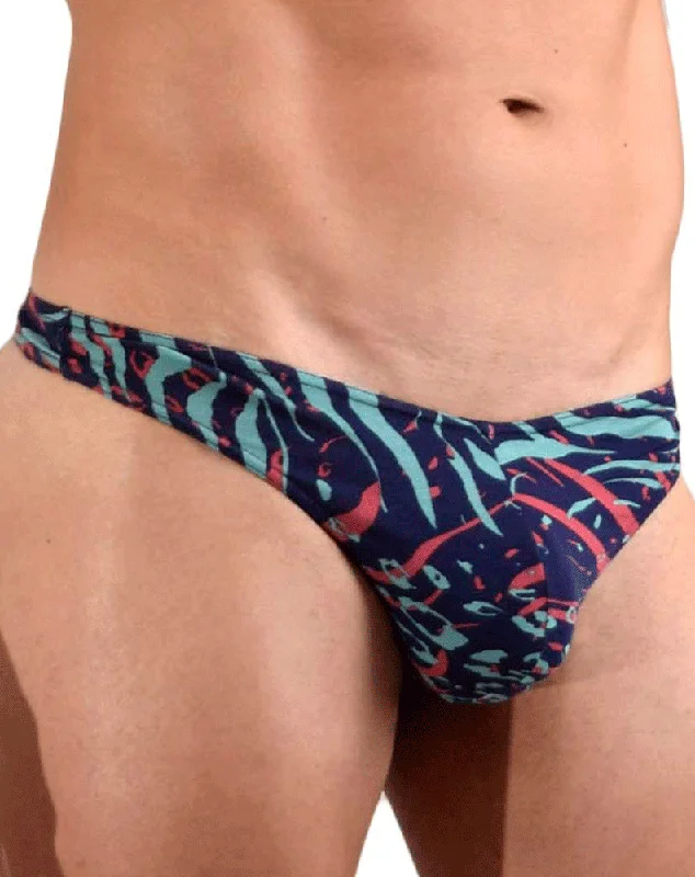 Stretch - lycra men's thongs for flexibilityDoreanse 1406-prn Submarine Thongs Printed Stretch - lycra men's thongs for flexibilityDoreanse 1406-prn Submarine Thongs Printed