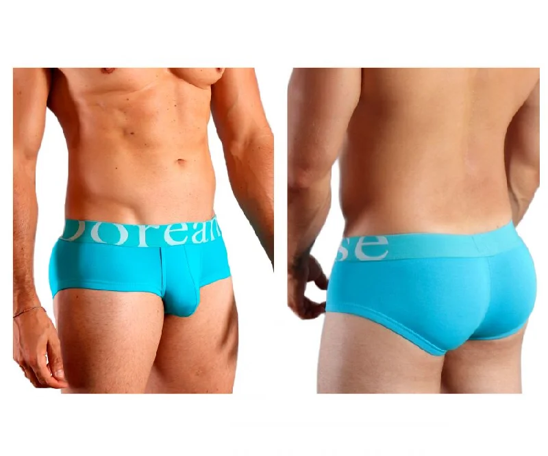 Men's boxer briefs with a reinforced waistbandDoreanse 1779-TRQ Pouch Mini Trunk Color Turquoise Men's boxer briefs with a reinforced waistbandDoreanse 1779-TRQ Pouch Mini Trunk Color Turquoise