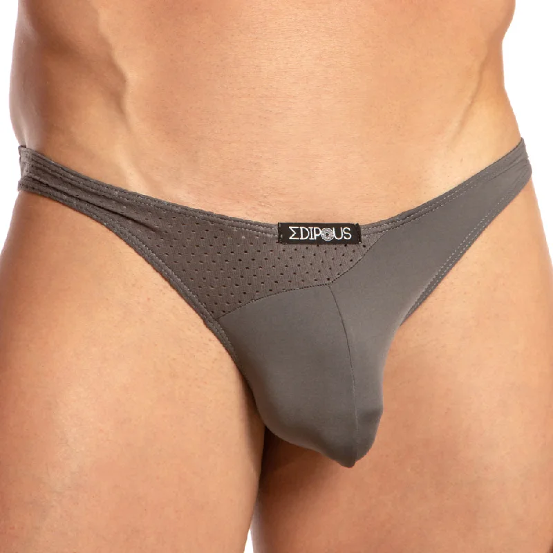 Mesh men's sexy underwear for a revealing styleEdipous EDJ014 Comfort Bikini