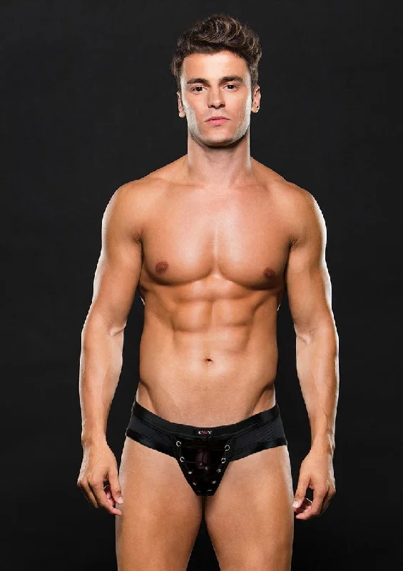 Men's briefs with a lace trim for a touch of flairLocker Room Brief
