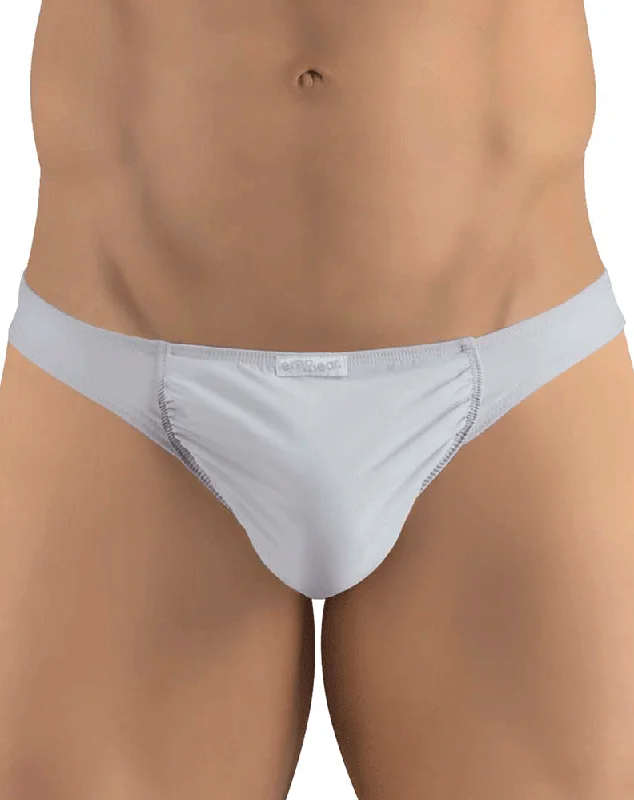 Mesh men's thongs for breathabilityErgowear Ew1253 Feel Gr8 Thongs Silver