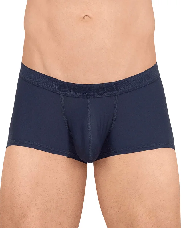 Men's trunks with a contoured pouch designErgowear Ew1654 Slk Trunks Navy Blue
