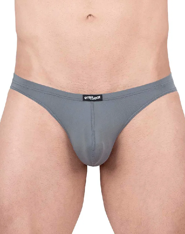 Tag - less men's thongs to prevent irritationErgowear Ew1703 X4d Thongs Gray