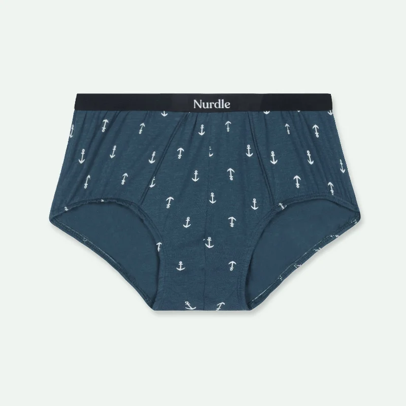 Light - weight men's briefs for summer wearEthan Briefs (Anchor Sage) - Kids Boy Age 3-10 Years Light - weight men's briefs for summer wearEthan Briefs (Anchor Sage) - Kids Boy Age 3-10 Years
