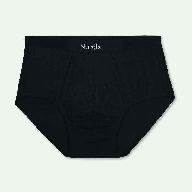 Men's briefs with a double - layer pouch for extra protectionEthan Briefs (Obsidian Black) - Kids Boy Age 3-10 Years