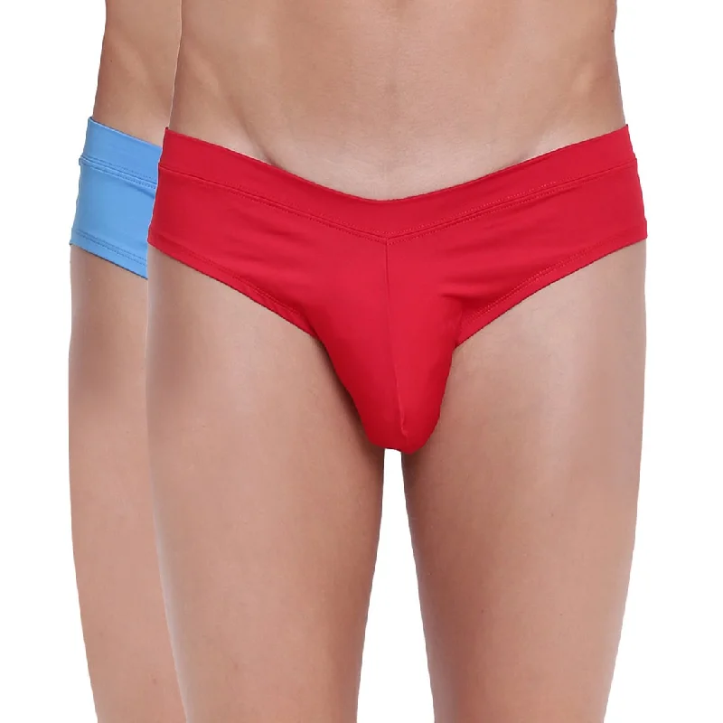 Men's briefs with a wide waistband for comfortFanboy Style Briefs Basiics by La Intimo (Pack of 2)