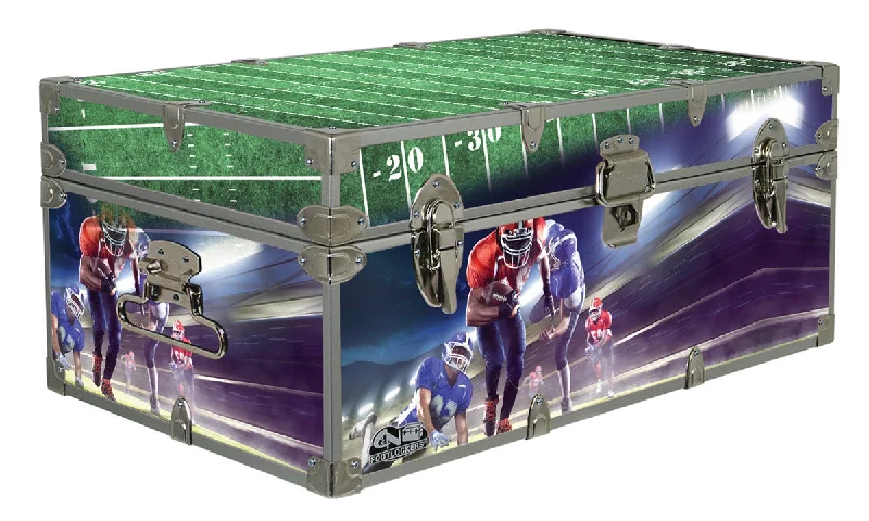 Stretch - lycra men's trunks for flexibilityDesigner Trunk - In Action Football - 32x18x13.5" Stretch - lycra men's trunks for flexibilityDesigner Trunk - In Action Football - 32x18x13.5"