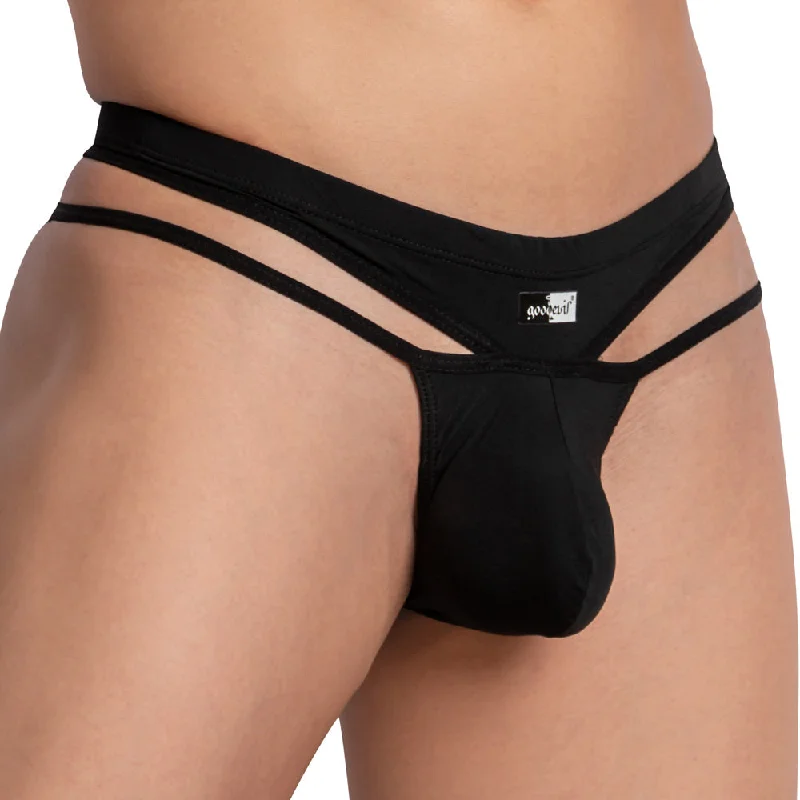 Studded men's sexy underwear for an edgy appealGood Devil GDK060 T-Back Thong