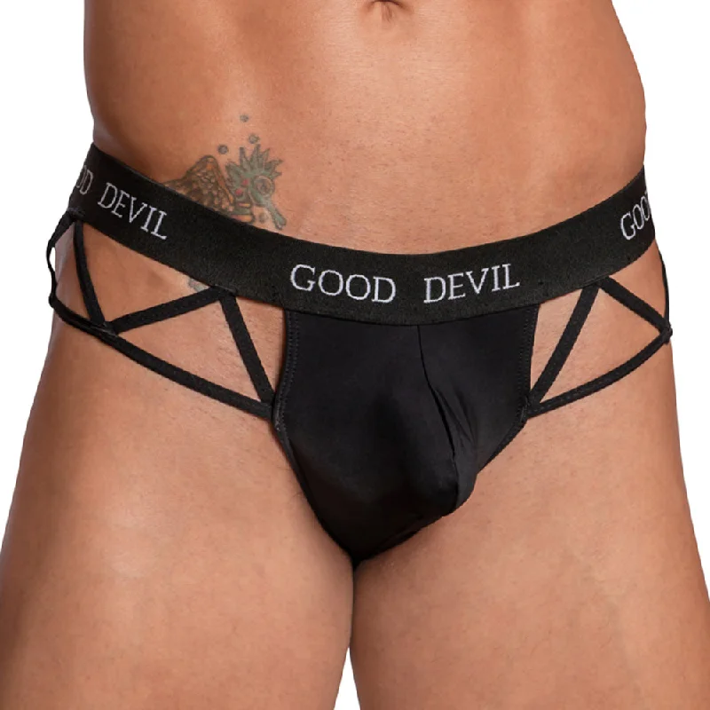 Fishnet men's sexy underwear for a daring statementGood Devil GDK063 Multi-String thong Fishnet men's sexy underwear for a daring statementGood Devil GDK063 Multi-String thong
