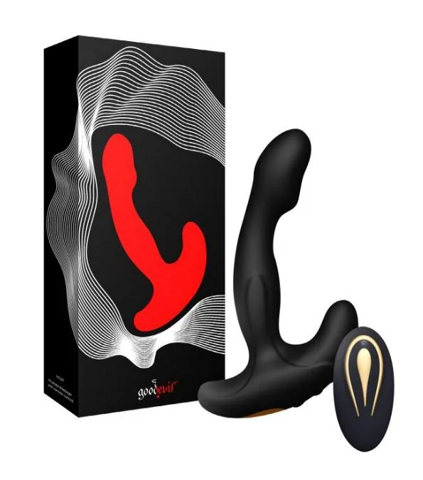 Strappy men's sexy underwear for a fetishistic touchGood Devil - Deluxe Prostate Massager with Remote Control | Sex Toys for Men Strappy men's sexy underwear for a fetishistic touchGood Devil - Deluxe Prostate Massager with Remote Control | Sex Toys for Men