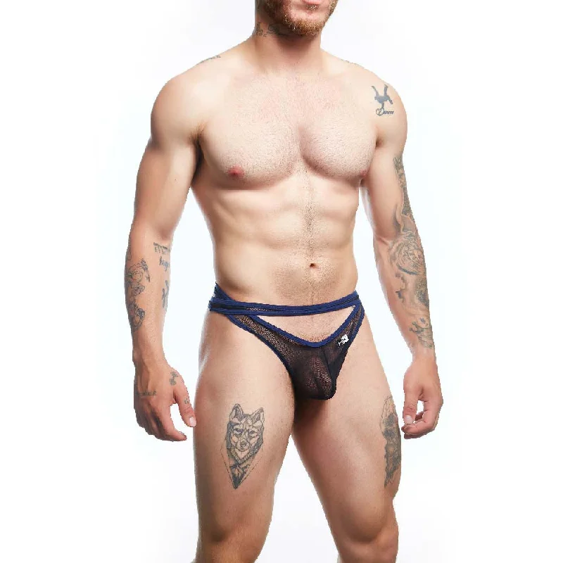 Studded men's sexy underwear for an edgy appealGood Devil Thongs for Men GDK072