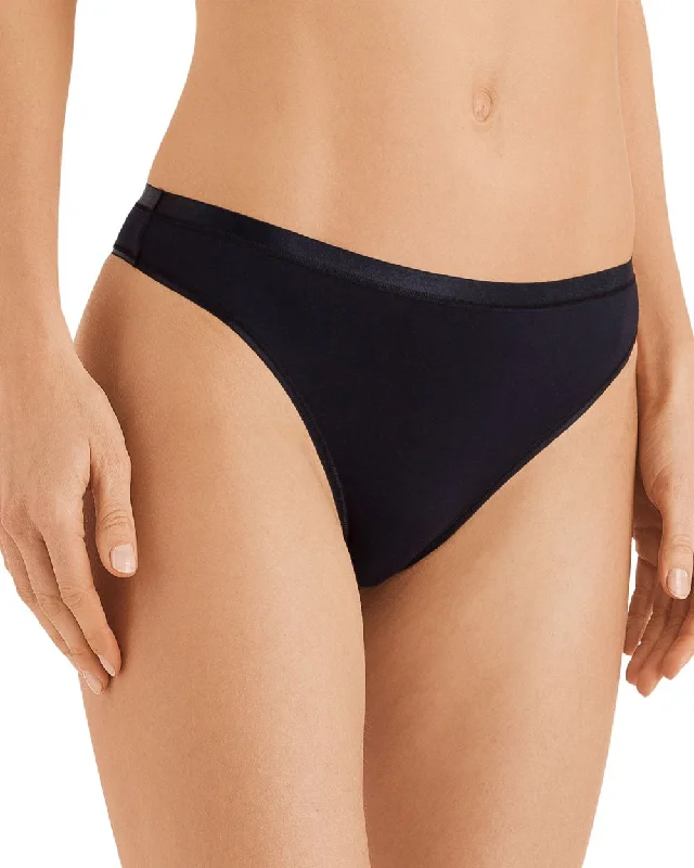 Elastic - banded men's thongs for a secure fitCotton Sensation Thong