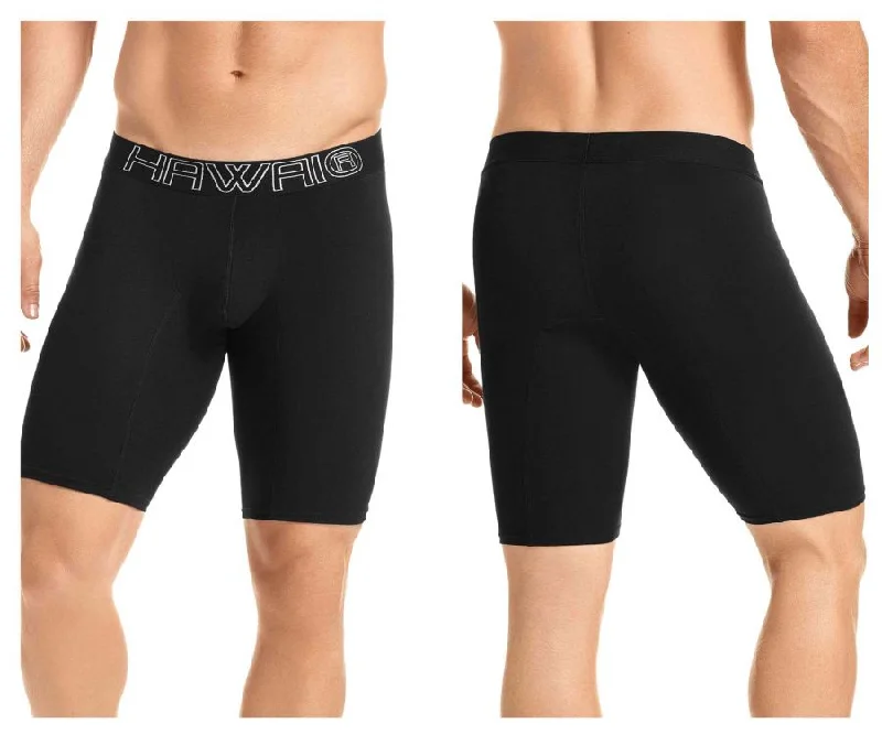 Compression men's boxer briefs for muscle supportHAWAI 41903 Solid Athletic Boxer Briefs Color Black Compression men's boxer briefs for muscle supportHAWAI 41903 Solid Athletic Boxer Briefs Color Black