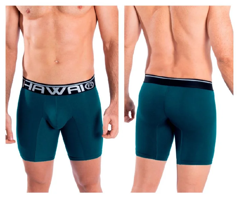 Athletic - style men's boxer briefs for active lifestylesHAWAI 41903 Solid Athletic Boxer Briefs Color Petrol Athletic - style men's boxer briefs for active lifestylesHAWAI 41903 Solid Athletic Boxer Briefs Color Petrol