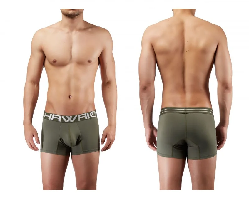 Thermal men's boxer briefs for cold weatherHAWAI 41948 Boxer Briefs Color Military Green Thermal men's boxer briefs for cold weatherHAWAI 41948 Boxer Briefs Color Military Green