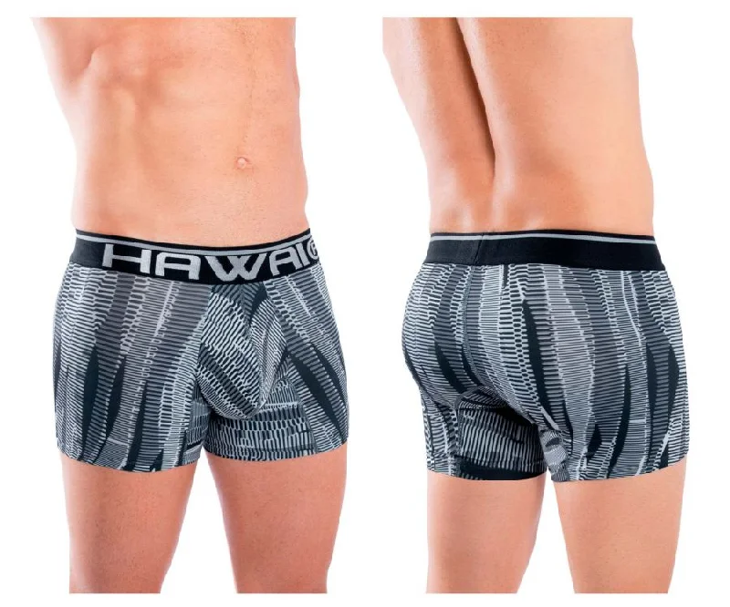 Compression men's boxer briefs for muscle supportHAWAI 42121 Printed Athletic Trunks Color Black Compression men's boxer briefs for muscle supportHAWAI 42121 Printed Athletic Trunks Color Black
