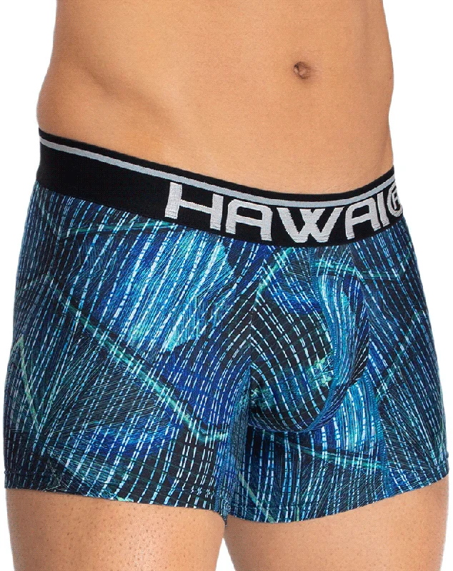 Stretch - lycra men's trunks for flexibilityHawai 42173 Printed Microfiber Trunks Royal Blue Stretch - lycra men's trunks for flexibilityHawai 42173 Printed Microfiber Trunks Royal Blue