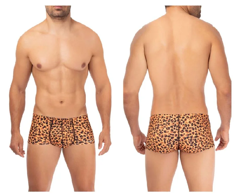 Solid - color men's boxer briefs in classic huesHAWAI 42318 Microfiber Trunks Color Animal Print Solid - color men's boxer briefs in classic huesHAWAI 42318 Microfiber Trunks Color Animal Print