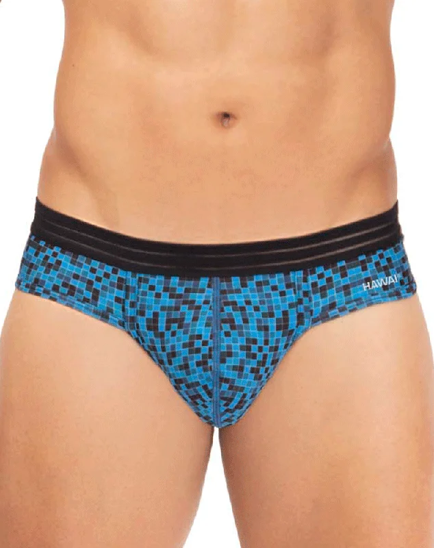 Elastic - banded men's thongs for a secure fitHawai 42328 Microfiber Thongs