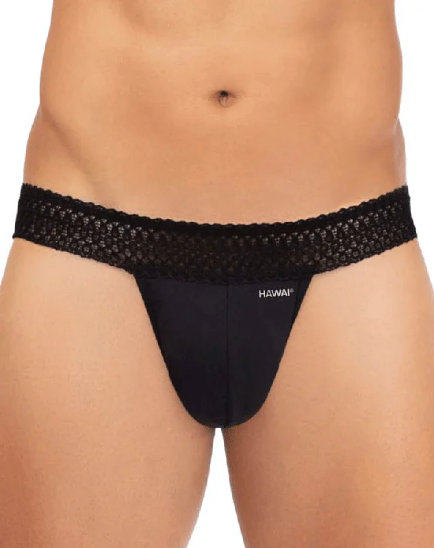 Solid - color men's thongs in simple huesHawai 42347 Microfiber Thongs