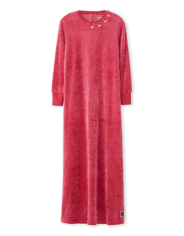 Plush men's robes with a Sherpa liningHearts In A Row Plush Velour Kids And Teen Nightgown Pink Plush men's robes with a Sherpa liningHearts In A Row Plush Velour Kids And Teen Nightgown Pink