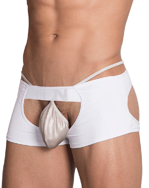 Hidden 957 Open Butt Trunk White