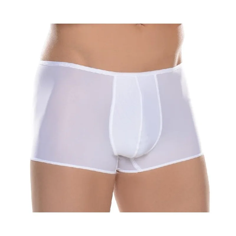 Breathable men's trunks for all - day wearHom Plumes Temptation Trunk - White