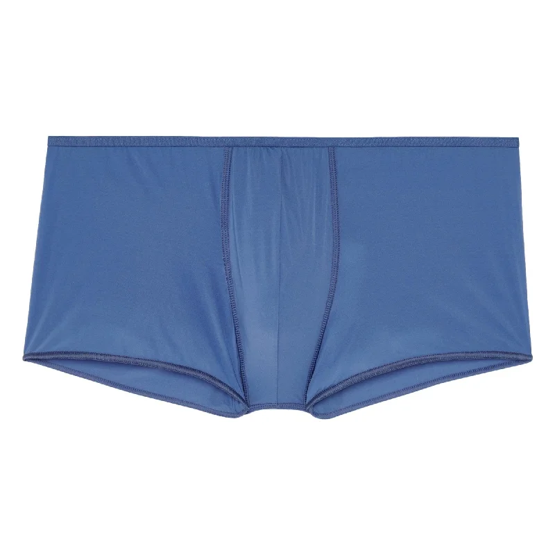Stretch - lycra men's trunks for flexibilityHom Plumes Trunk - Midblue