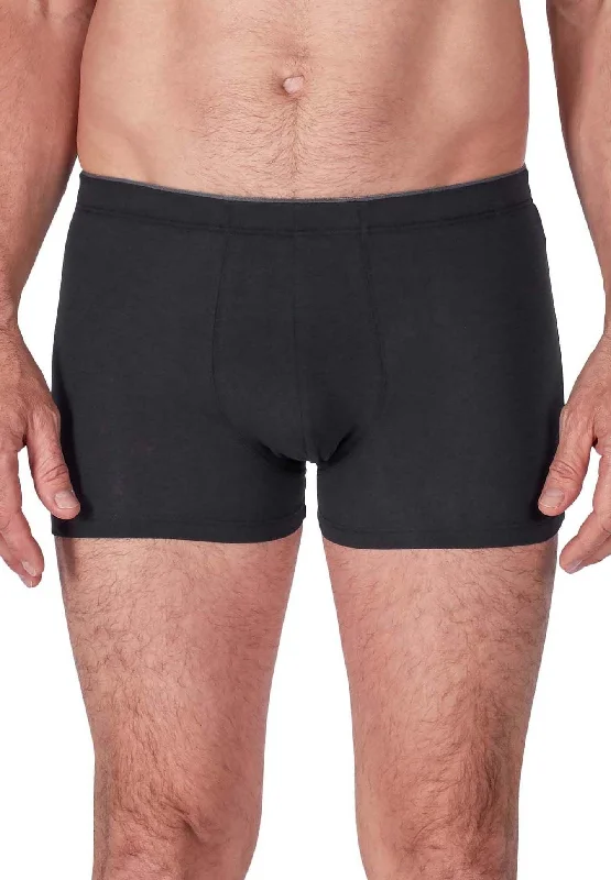 Men's trunks with a contoured pouch designHUBER hautnah - Cotton - Boxer Pants 3 Pack Men's trunks with a contoured pouch designHUBER hautnah - Cotton - Boxer Pants 3 Pack