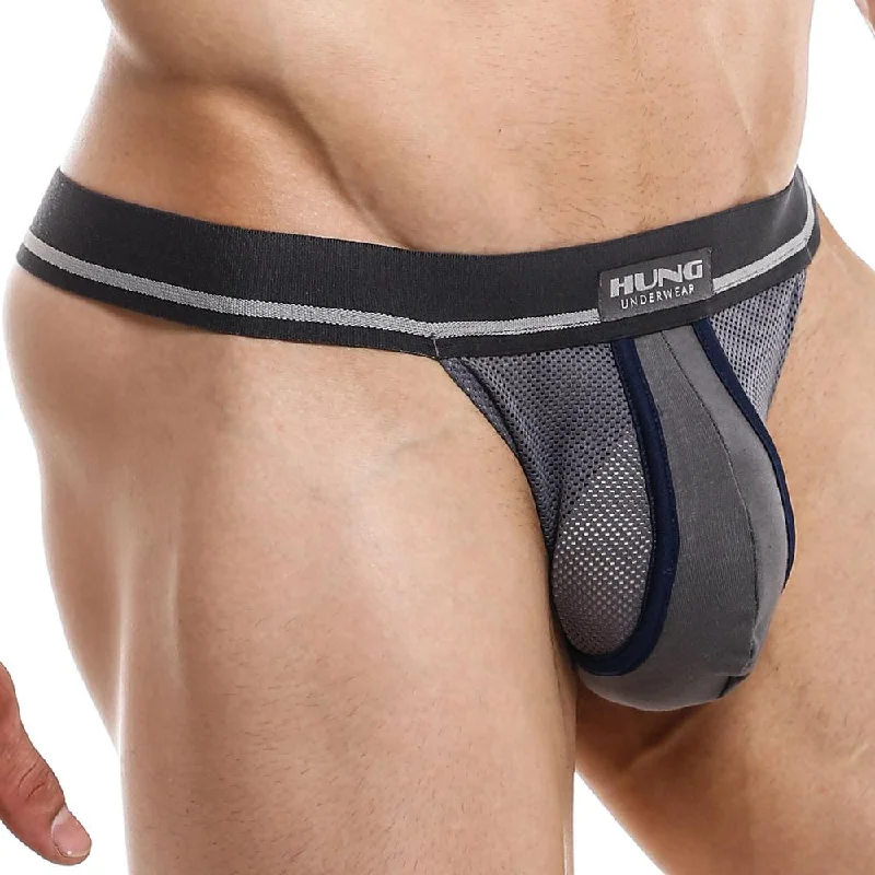 Silk - blend men's sexy underwear for a luxurious feelHung HGL008 G-string