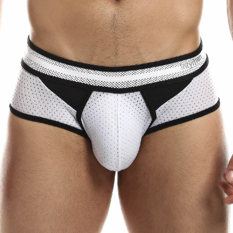 Men's briefs with a quick - dry featureIntymen INJ061 Mesh Pouch Brief