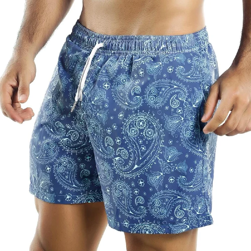 Sequined men's sexy underwear for a sparkly appearanceIntymen INO009 Pacific Blue Shorts Sequined men's sexy underwear for a sparkly appearanceIntymen INO009 Pacific Blue Shorts