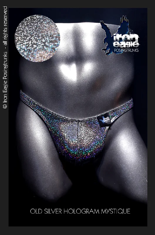 Tag - less men's trunks for irritation - free comfortOld Silver Hologram Mystique©