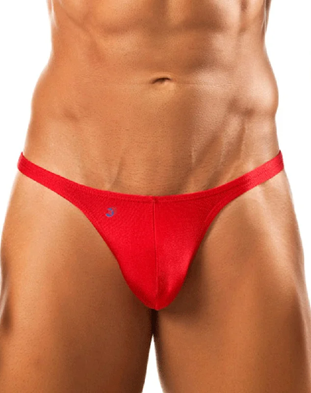Cotton men's thongs for basic comfortJoe Snyder JS03 Thong Red