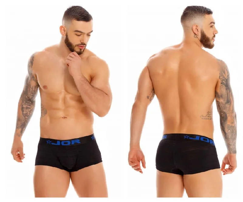 Thermal men's boxer briefs for cold weatherJOR 1374 Otto Trunks Color Black