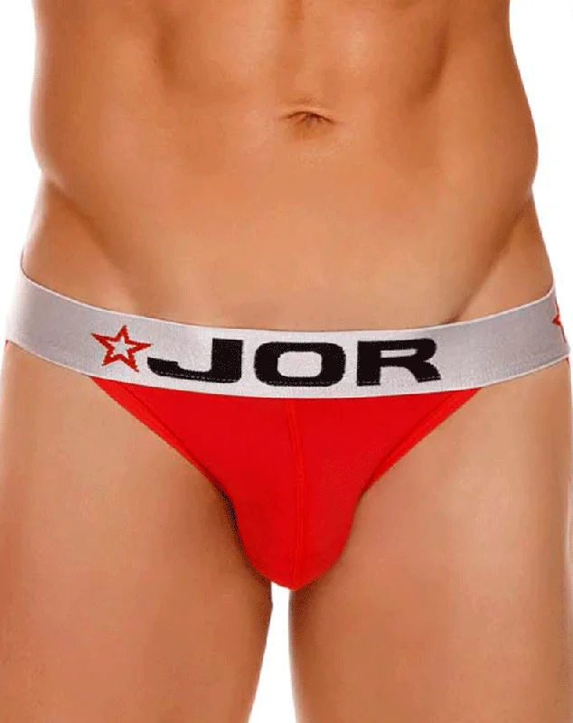 Microfiber men's thongs for a smooth feelJor 1610 Classic Thongs red