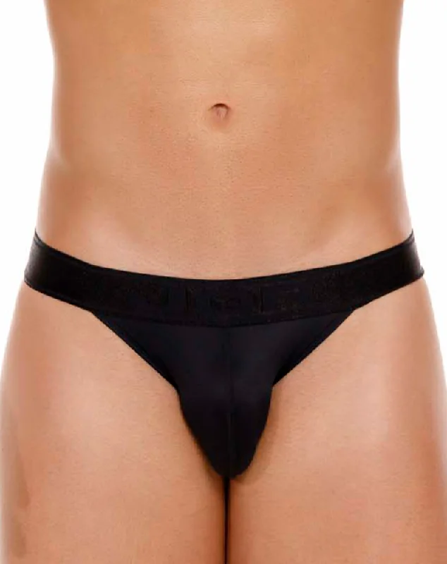 Organic men's thongs for an eco - friendly optionJor 2050 Element Thongs Black