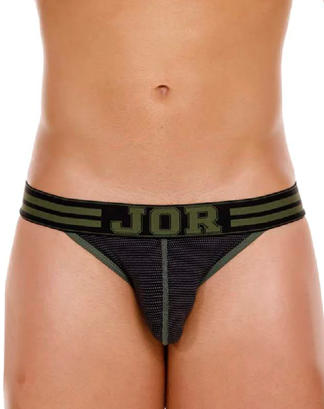Athletic - style men's thongs for sportsJor 2060 College Thongs Black
