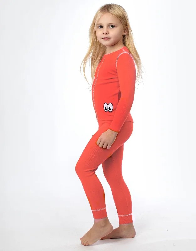 Lightweight men's robes for summer loungingKids Pima Cotton Stitched Seam Legging Playwear Set Orange Lightweight men's robes for summer loungingKids Pima Cotton Stitched Seam Legging Playwear Set Orange