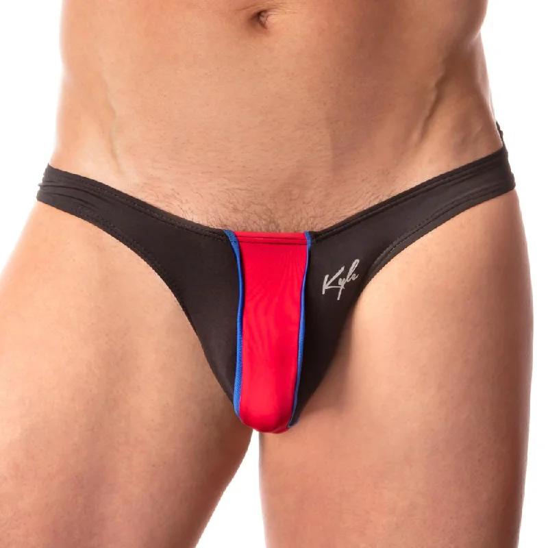 Lacy men's sexy underwear with a touch of sensualityKyle KLI027 Lava Stripe Bikini