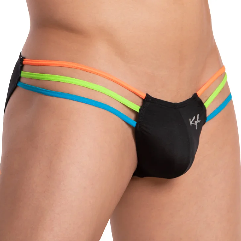 Studded men's sexy underwear for an edgy appealKyle KLI036 High Voltage Bikini